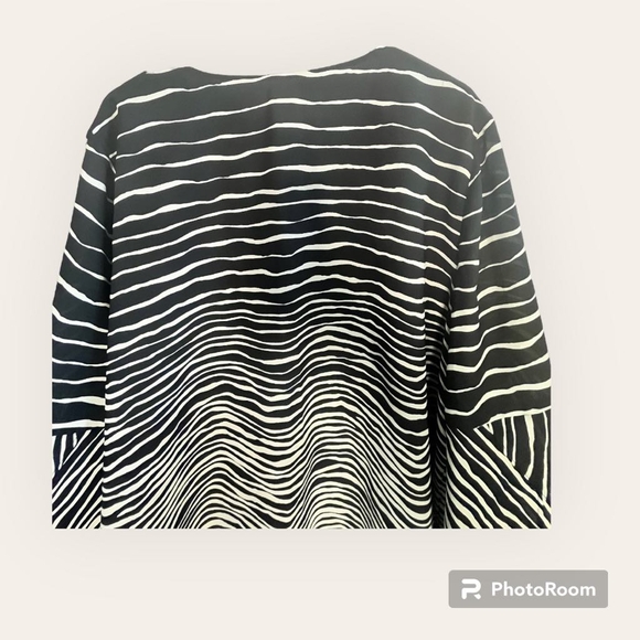 Black & White Cato Blouse - Picture 5 of 8